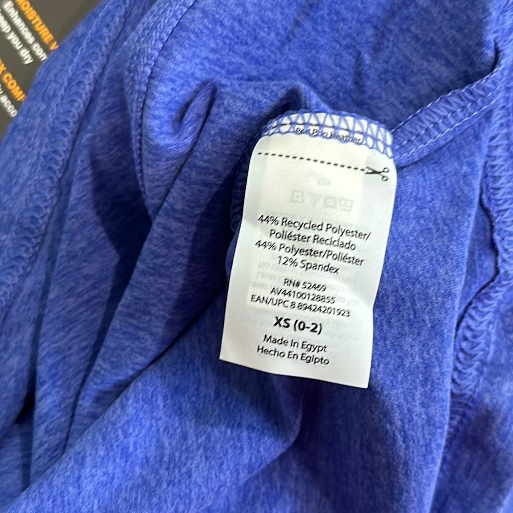 Avia Women's Performance Tee with Hood and Long Sleeves XS - Picture 12 of 12